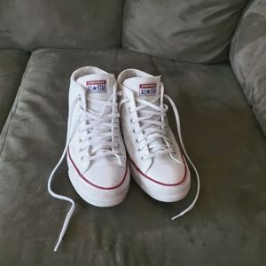 White High Top Converse